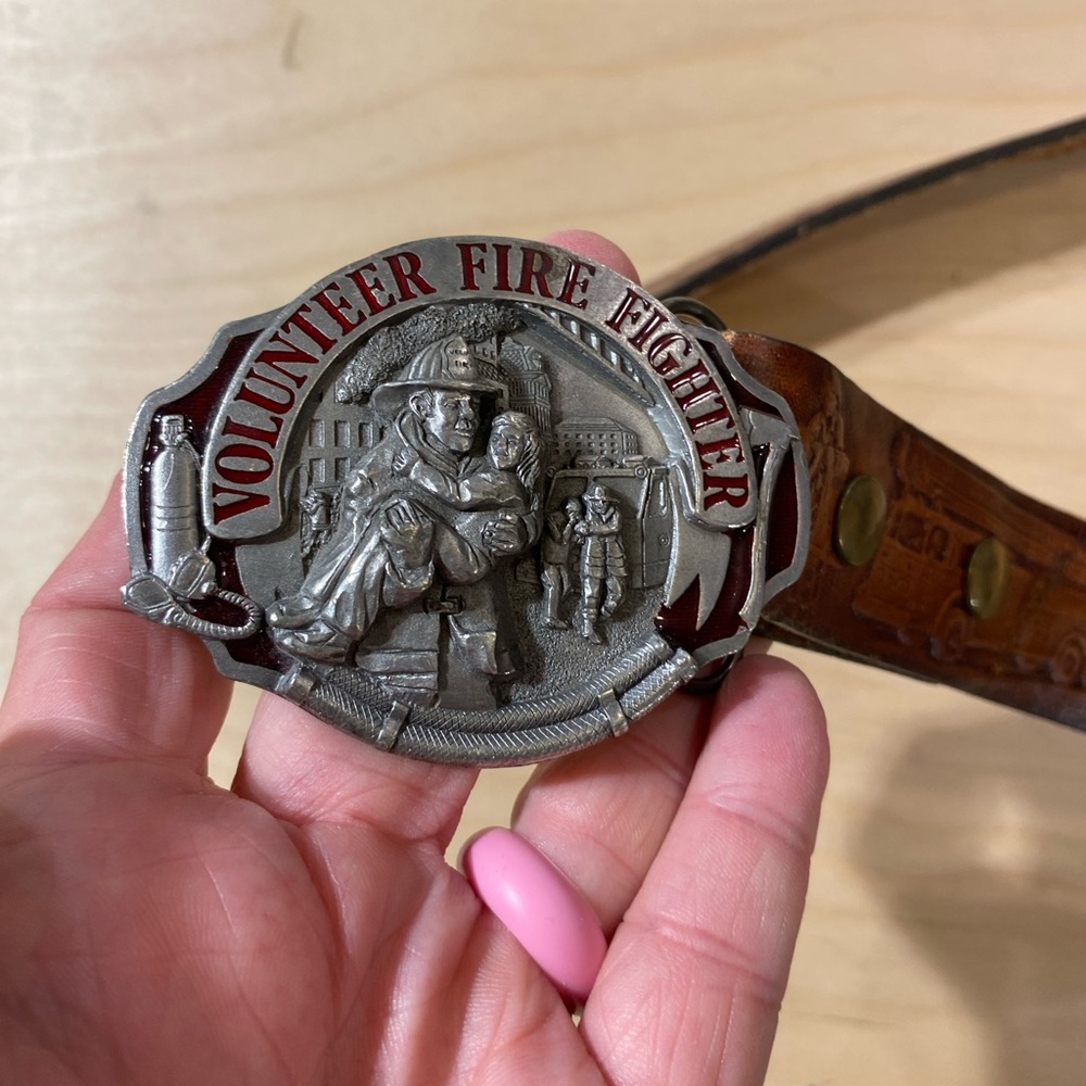 Arroyo Grande Buckle Volunteer Fire Fighter with Belt (AM)